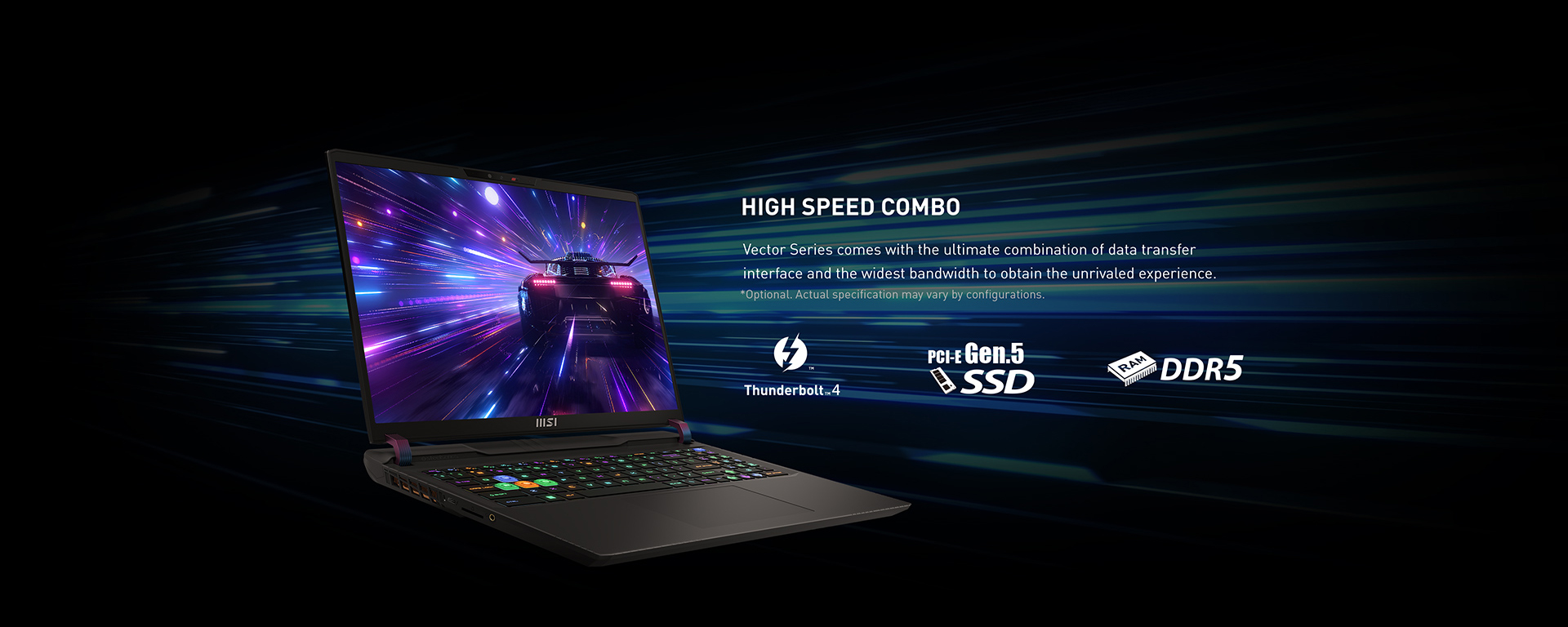 Vector GP68 HX 12V Gaming Laptop